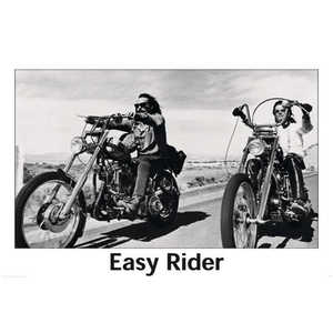 Affiche Easy Rider au design attrayant et à l'impact visuel saisissant - Product Image 1
