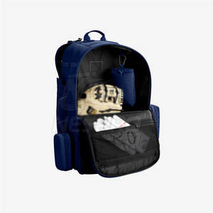 Bolsas de béisbol duraderas de alta calidad para jugadores jóvenes y adultos con logotipo de color personalizado Tela de PU - Product Image 3