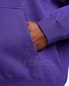 Sweat-shirt à capuche pour homme, épaules tombantes, polaire en polyester 400GSM, sweat-shirt personnalisé, fabrication OEM, marque privée, vêtements urbains - Product Image 4
