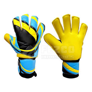 Guantes de portero de cuero de alta calidad con protección flexible para los dedos Forro interior suave para mayor comodidad en las manos - Product Image 1