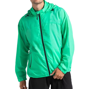 Chaqueta Cortavientos con Logotipo Personalizado, Cuello Alto, Proveedor de Ropa Deportiva, MOQ Bajo, Estilo Casual, para Correr, Gimnasio, Chándal - Product Image 4