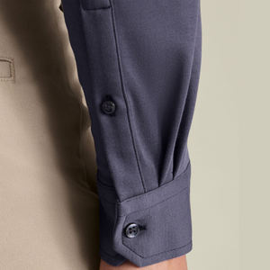 T-shirts pour hommes à manches longues, coupe classique, 100% coton éponge, uni, mauve foncé, vente en gros, t-shirts personnalisés pour hommes, faible MOQ - Product Image 5