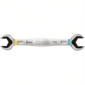 WERA 6002 Joker Double Open-End Wrench 22 X 24 mm Length 261 mm Matt Chrome Plated Shop <b>Tool</b> - Product Image 3