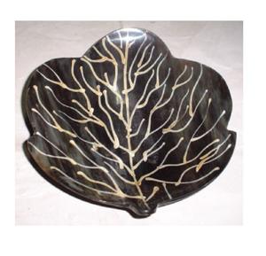 Bol en corne fait main, bol indien fait main, bol en coquille de corne naturelle, vaisselle de table pour desserts, plateau à fruits secs, fait main, naturel - Product Image 1