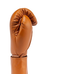 Gants de boxe professionnels en cuir véritable de qualité supérieure, sur mesure, couleur tan, pour entraînement et sparring, à lacets, CP-BG-63 - Product Image 4
