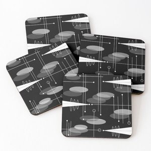 Decoración del hogar en SCI para decoración de mesa, conjunto de posavasos de madera de corcho Acacia MDF ecológico redondo impreso en SCI de India - Product Image 2