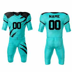 New Design Customized American Football Uniform Kit <b>Shoulder</b> <b>Pads</b> Uniform American Football for Sale - Product Image 2