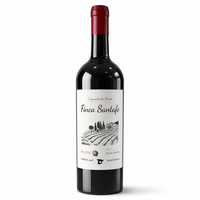 Vin rouge mélangé signature Finca Santa Fe, Cabernet Sauvignon et Tempranillo, 14 % ABV, vieilli 24 mois en fût, vin rouge espagnol 750 ml