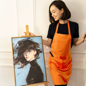 Delantal de cocina transpirable multifunción Unisex para hombres y mujeres que buscan pintura para distribuidor revendedor - Product Image 1