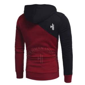 Venta al por mayor de gran tamaño Puffer sudaderas con capucha para hombres 100% algodón personalizado impreso Logo sudaderas Streetwear para uso en el gimnasio en invierno - Product Image 5