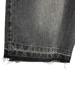 Shorts de sport pour femmes, style vintage, broderie usée, service OEM personnalisé, qualité supérieure, lavage à l'acide, ourlet double - Product Image 4