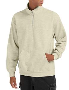 Pull à demi-zip en molleton français lourd |   Sweat-shirt d'entraînement pour homme - Product Image 1