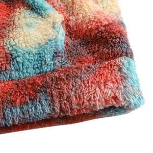 Best Selling Sherpa Fur Lined Multi-Color Hoodie with Embroidery Warm Fluffy Winter Style for Custom Pattern - Product Image 5