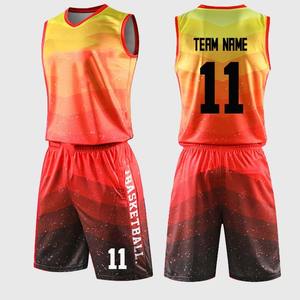 Uniforme de basket-ball en maille sublimé le plus récent Maillots évacuant l'humidité Vêtements de basket-ball personnalisables - Product Image 1