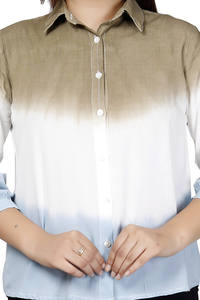 Chemises décontractées élégantes pour femmes Tye et Dyed Summer Wear - Product Image 5