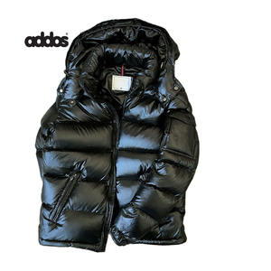 Chaqueta acolchada de estilo callejero personalizable para hombre al por mayor, chaqueta de burbuja de invierno con bolsillo impreso OEM con logotipo personalizado - Product Image 1