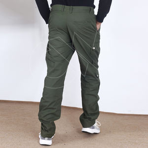 Pantalon vierge de jogging multi-poches de qualité supérieure pour hommes avec design personnalisé - Product Image 3