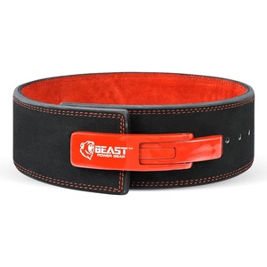 Cinturón de cuero ajustable para levantamiento de pesas Material de hebilla de acero - Product Image 3