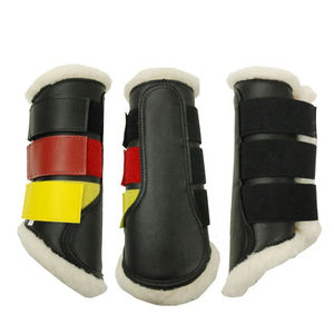 Botas de campana de protección de caballo personalizadas de alta calidad, botas de equitación cómodas, productos al por mayor - Product Image 2