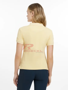 Vente en gros de haut d'équitation pour femmes, tissu extensible léger de qualité supérieure, respirant, séchage rapide, évacuation de l'humidité, équestre élégant - Product Image 3