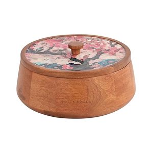 Cazuela Chapati de madera de alta calidad, caja Roti de diseñador hecha a mano para comida para decoración del hogar y venta al por mayor - Product Image 3