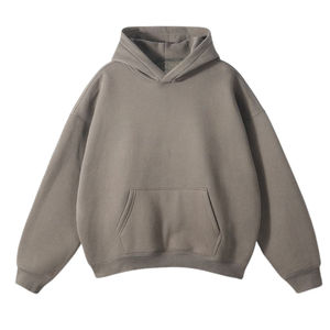 Sweat-shirt à capuche de haute qualité en polaire épaisse Premium Chaud pour l'hiver Sweat-shirt élégant décontracté Streetwear tendance Ensemble de survêtement - Product Image 6