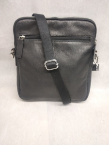 Vente en gros de sac à bandoulière en cuir véritable pour bureau personnalisé sac à bandoulière latéral à fermeture éclair multiple garçon hommes direct fabricant exportation nouveau - Product Image 6