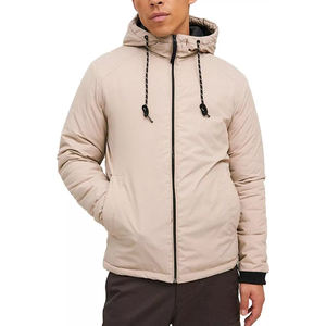 Abrigos de Invierno para Hombre, Chaqueta Larga y Cálida con Capucha, Parka Acolchada Informal, Chaquetas Cortavientos para Adultos - Product Image 1