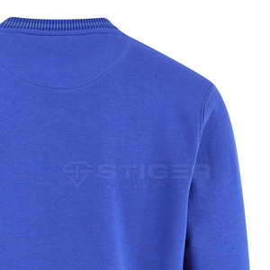 Sudaderas de Invierno para Hombre, Personalizadas OEM, de Algodón y Poliéster, Ecológicas, de Secado Rápido, Manga Larga, Cuello Redondo, Diseño Sólido - Product Image 5