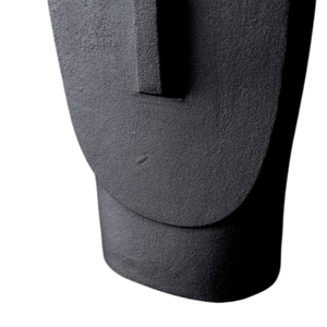 Florero de metal negro Diseño floral decorativo para decoración de mesa de oficina en casa y fiesta de boda - Product Image 3