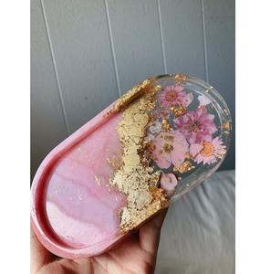 Bandeja Moderna de Resina para Decoración del Hogar de Lujo, Bandeja para Servir Pasteles, Jugos y Alimentos para el Hogar y Hoteles - Product Image 2