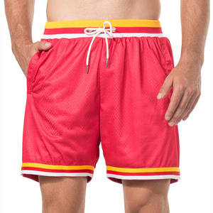 2025 été mode hommes séchage rapide maille Shorts Logo personnalisé coupe ample solide motif grande taille plage entraînement Shorts - Product Image 4