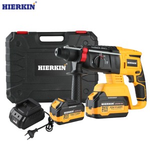 Taladro <span class=keywords><strong>Percutor</strong></span> Inalámbrico de 21V con Batería, Herramientas Eléctricas, Martillo de Demolición - Product Image 2