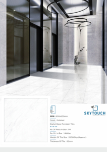 CARREAUX EN CÉRAMIQUE DE COULEUR BLANCHE 600X600MM DE BONNE QUALITÉ CARREAUX EN PORCELAINE NUMÉRIQUE POUR LA CONSTRUCTION du principal fabricant - Product Image 5