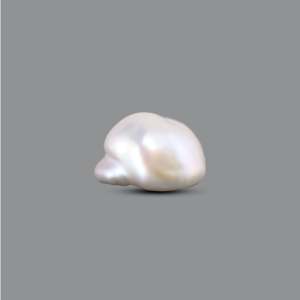 Perla Keshi de 7.05 Quilates, Perla Natural de Agua Dulce Blanca Suelta para la Elaboración de Joyas - Product Image 3