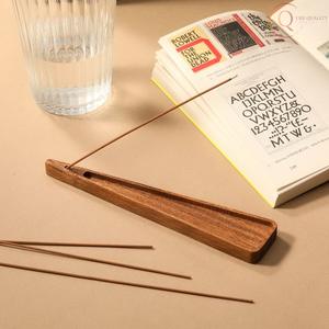 ที่วางธูปไม้รักษ์โลก ดีไซน์คลาสสิก เหมาะสำหรับการบำบัดด้วยกลิ่นหอม การทำสมาธิ และพื้นที่แบบเซน - Product Image 2