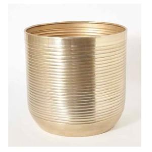 Vente chaude Petit Vase En Aluminium Argent Brossé Élégant Vase À Fleurs De Table Parfait pour Bureau À Domicile ou Salon Décor Moderne - Product Image 5