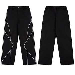 Pantalones casuales finos Pantalones largos de hombre Pantalones de lino casuales de verano ligeros sueltos - Product Image 6