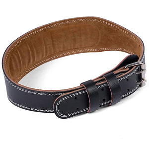 Fabricación de GAF, cinturón de levantamiento de pesas de cuero de vaca genuino 100% hecho a medida, cinturón de cuero de levantamiento de pesas con logotipo personalizado - Product Image 4