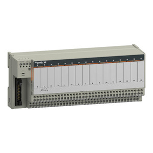 Base per relè elettromeccanico SCHNEIDER ELECTRIC ABE7R16T230 con 16 canali e connettore da 10 mm - Product Image 1