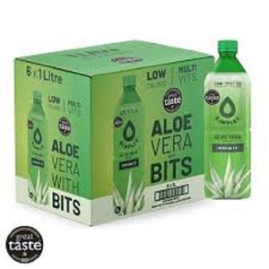 Vente en gros de jus d'aloe vera aromatisé naturel vietnamien faible en gras avec pulpe OEM - Product Image 1