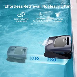 AquaSense 2 pulitore per piscine robotizzate Ultra Cordless per piscine complesse mappatura con telecamera AI, pulizia 5-in-1, parcheggio intelligente - Product Image 6