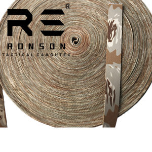 Ronson camuflaje Tiger Stripe 25mm cinta táctica de nailon para desierto para bolsas y mochilas - Product Image 6