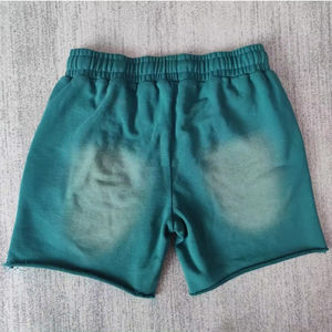 Nouveauté : Shorts pour hommes délavés à l'acide, 100 % polyester, séchage rapide, taille élastique, logo personnalisé, couleurs et tailles variées pour la gym et la course à pied - Product Image 1