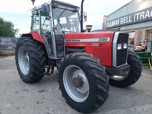 Tracteur agricole 4x4 Massey Ferguson 399 100 CV en gros, matériel agricole disponible en stock en bon état - Product Image 6