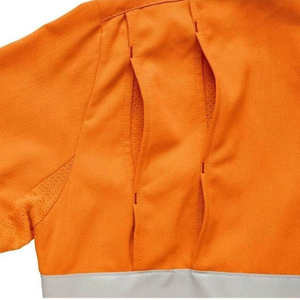 Chaqueta de Seguridad Unisex de Alta Visibilidad, Reflectante, Impermeable, Cortavientos, Transpirable, con Aislamiento de Poliéster, Antibacteriana, con Cremallera, Talla Grande - Product Image 4