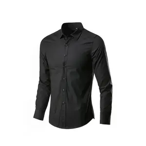 Top Selling Online Shopping 2022 New Arrival Fashion Men's Casual Shirts With Customized Brand & LOGO Shirt From Bangladesh