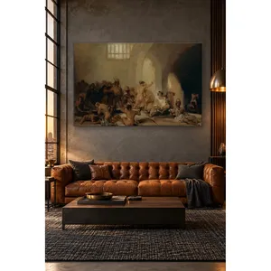 Impression sur toile Fida Goya Yard of a Madhouse - Product Image 3