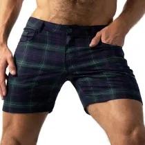 Pantalones cortos informales con estampado de sublimación para hombre, pantalones cortos de gimnasio activos con estampado personalizado para hombre - Product Image 6