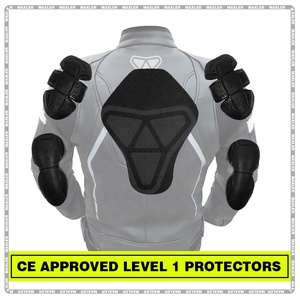 Blouson de moto en cuir véritable pour la vente en gros, veste de motard classique pour la course automobile - Product Image 6